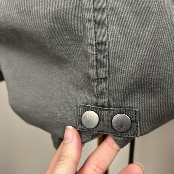 ATM Anthony Thomas Melillo Enzyme Wash Field Jacket in Steel sz medium - Picture 10 of 16